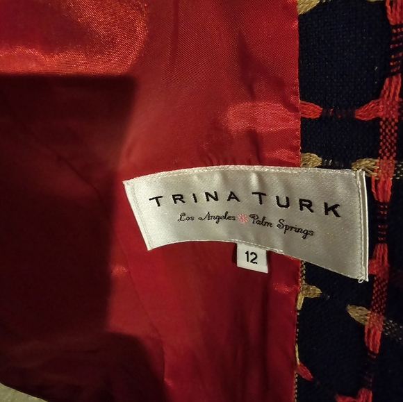 NWT Trina Turk blazer/jacket SIZE 12 - Picture 5 of 7